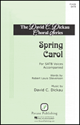 Spring Carol SATB choral sheet music cover